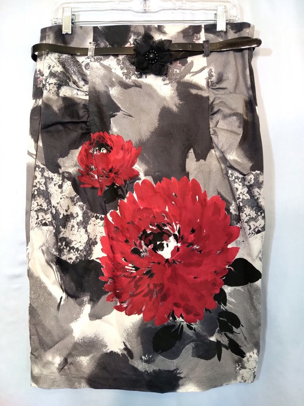 Bisou Bisou Belted Skirt
